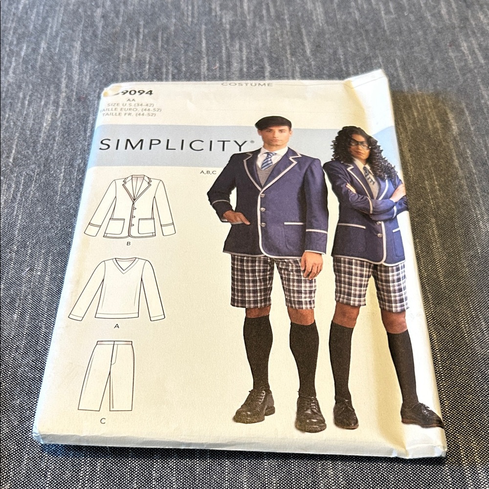 Simplicity S9094 sizes 34-42